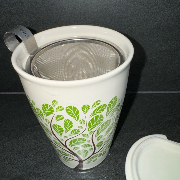 Tea Forte' Tree of Life Ceramic STEEPING CUP & INFUSER - Picture 7 of 10